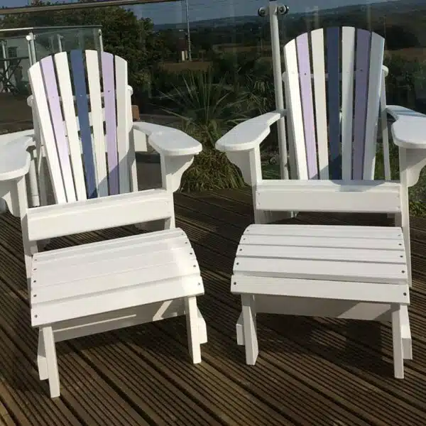 Thorndown-Swan-White,-Purple-Orchid-and-Peregrine-Blue-on-Francis-Bay-chairs