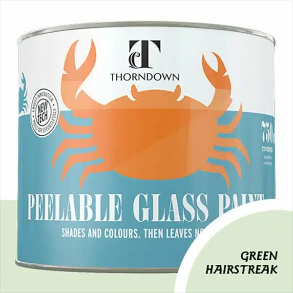 Green Hairstreak Peelable Glass Paint - Image 2