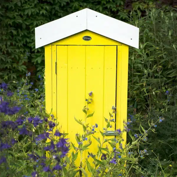 Thorndown-Golden-Somer-Wood-Paint-on-Forest-Shed