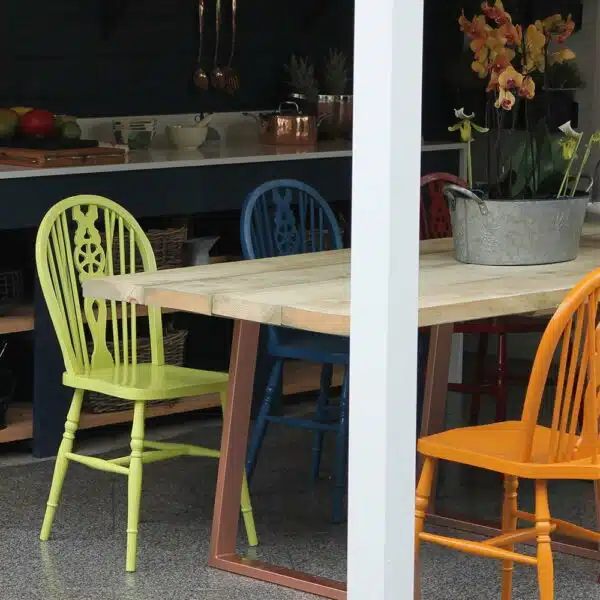 Thorndown-Gromwell-Green-Wood-Paint-on-chair-Love-Your-Garden-Oxford