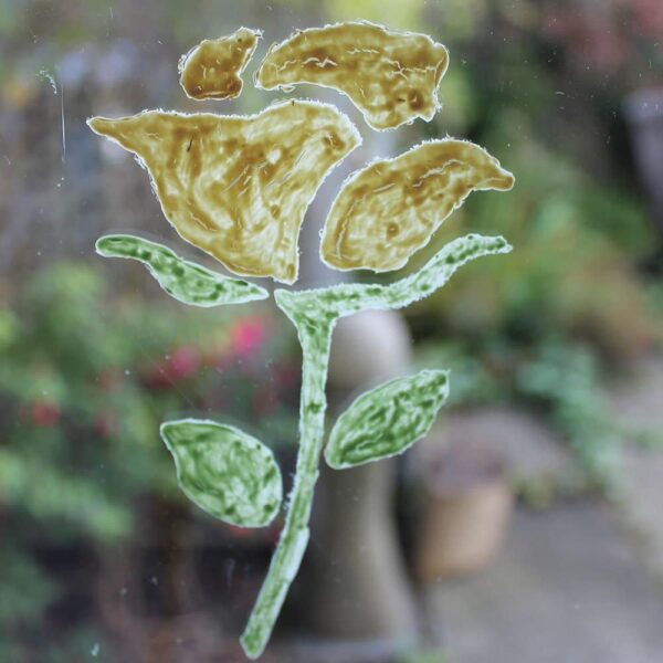 Bath-Cream-and-Cathedral-Green-Rose-stencil