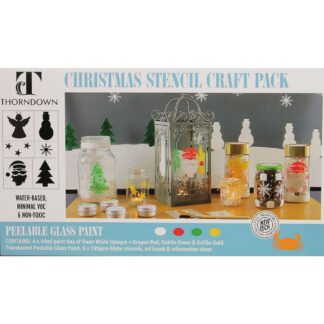 Christmas Stencil Craft Pack from Thorndown