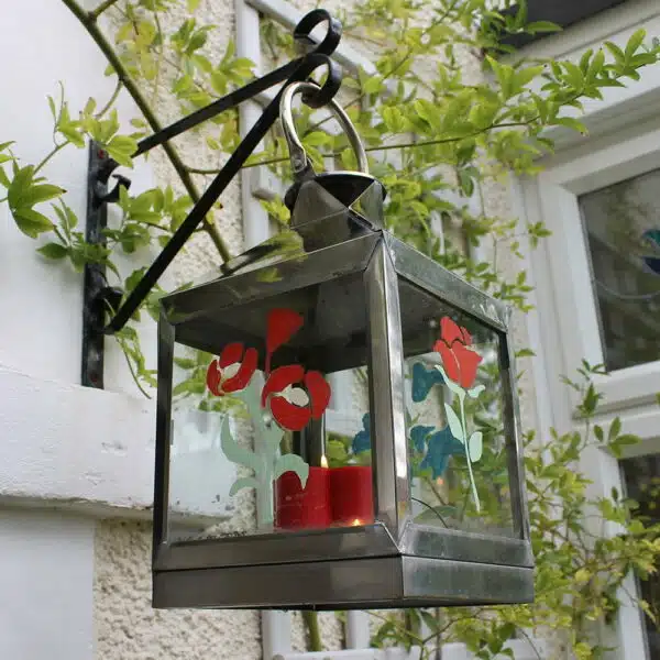 Summer-Floral-Craft-Pack-stencils-on-hanging-lantern