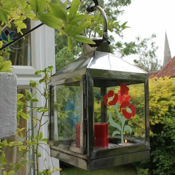 Summer-Floral-stencils-on-hanging-lantern