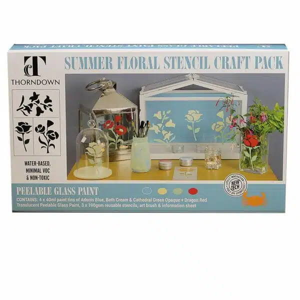 Thorndown-Peelable-Glass-Paint-Summer-Floral-Stencil-Craft-Pack-cutout