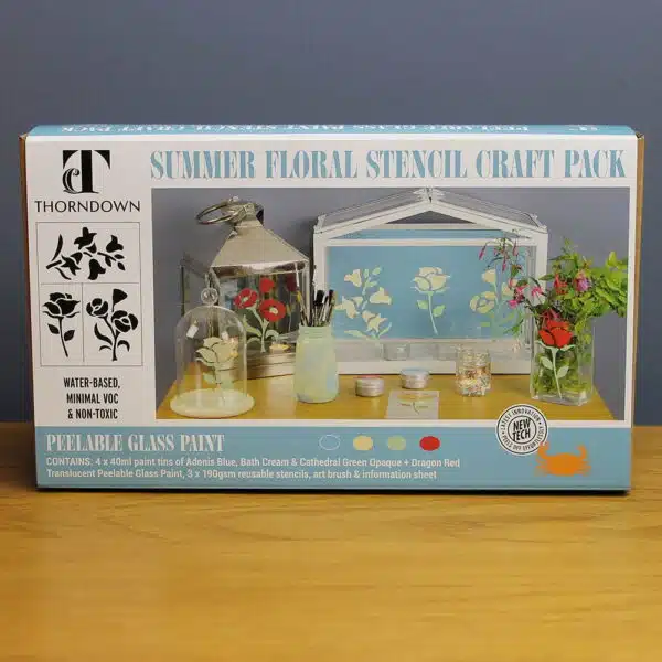 Thorndown-Summer-Floral-Stencil-Craft-Pack