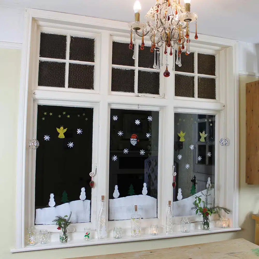 Christmas-window-made-with-Thorndown-Peelable-Glass-Paint-Christmas-Stencil-Craft-Pack