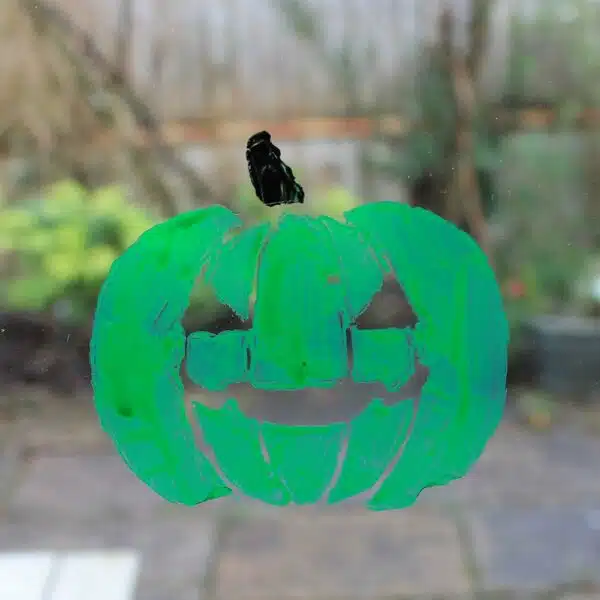Thorndown-Peelable-Glass-Paint-Goblin-Green-Halloween-Pumpkin-stencil