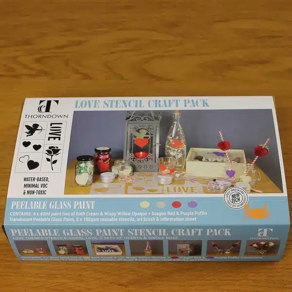 Thorndown-Peelable-Glass-Paint-Love-Stencil-Craft-Pack