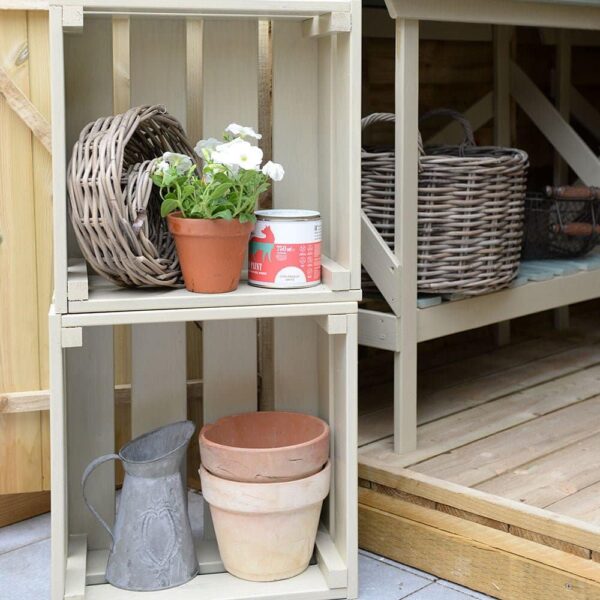 Thorndown-Cow-Parsley-White-Wood-Paint-on-crates