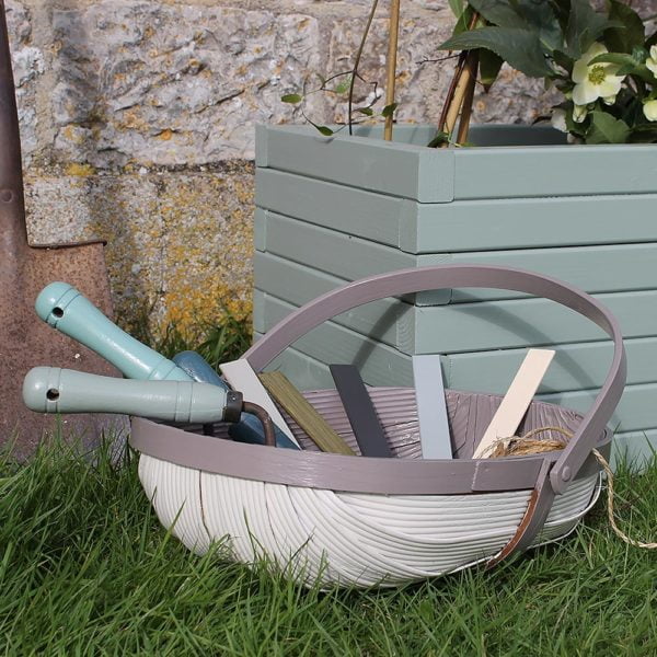Thorndown-Cow-Parsley-White-with-Ottery-Brown-Wood-Paint-on-Trug