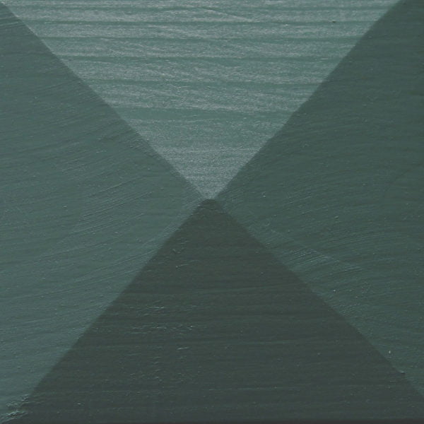 Thorndown-Marshland-Green-Wood-Paint-painted-pyramid