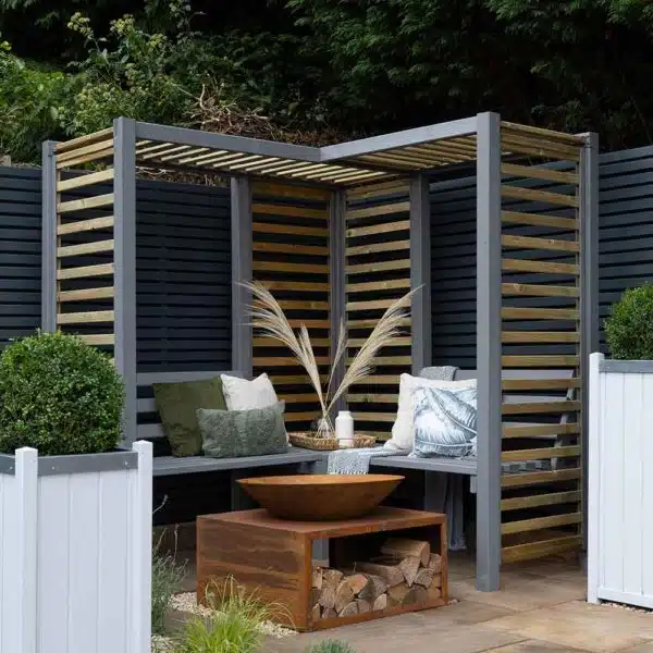 Thorndown-RAL-7037-Dusty-Grey-Wood-Paint-on-Firenze-Corner-Arbour-sq