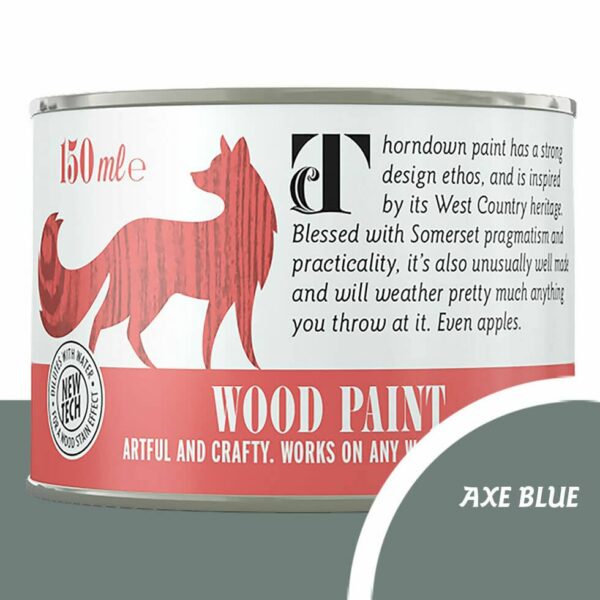 Axe Blue Wood Paint - Image 9