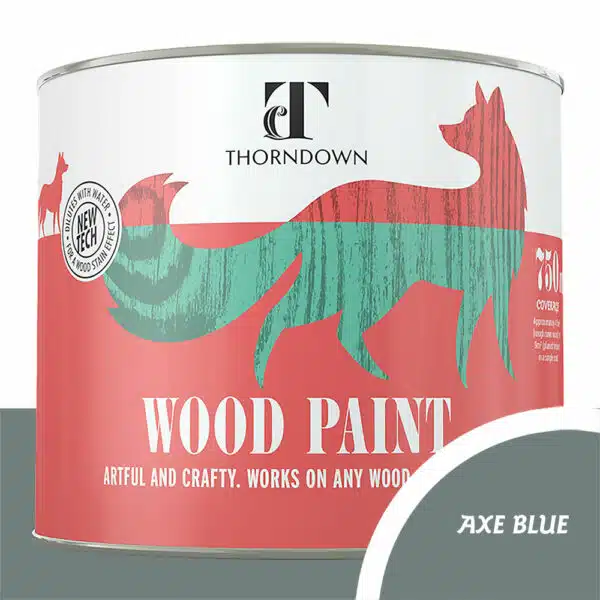 Axe Blue Wood Paint - Image 6