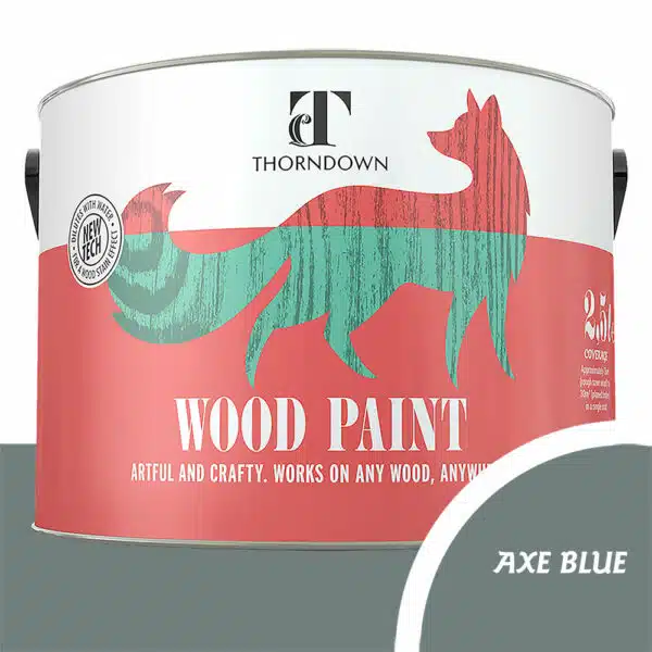 Axe Blue Wood Paint - Image 2