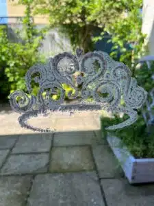 Thorndown-Zinc-Grey-Peelable-Glass-Paint-crown-stencil-before