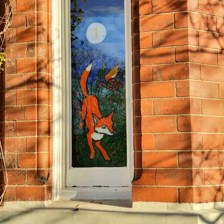 Thorndown_Peelable-Glass-Paint-Advent-Fox-window_Susan-McClure