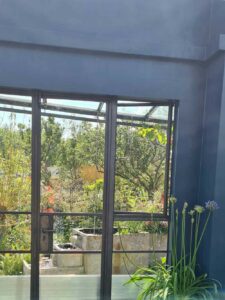The-Flood-Resilient-Garden_Chelsea-2024_Naomi-Slade_Thorndown-Bishop-Blue-Wood-Paint_2