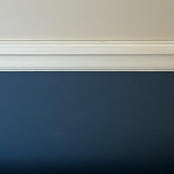Thorndown-Bishop-Blue-Wall-Paint-with-Swan-White-Wood-Paint