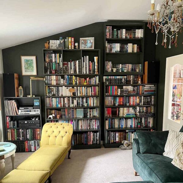 Thorndown-Yew-Green-and-Swan-White-Wall-Paint-with-Yew-Green-Wood-Paint-shelving_sq